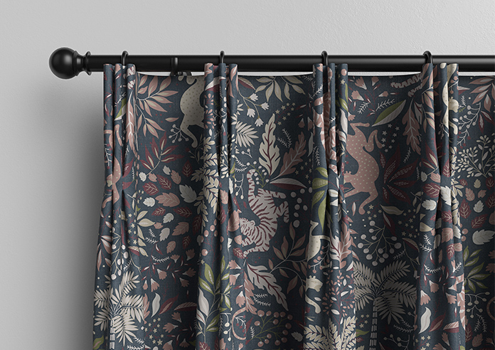 Pierre, Midnight - Made to Measure Curtains - Image 11